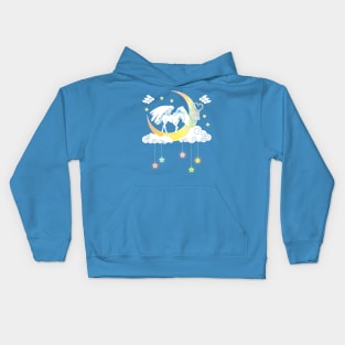 Moonlight Pegasus Kids Hoodie